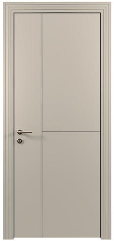 Дверь Tivoli / Тиволи Г-1 Жемчужная эмаль (RAL 1013) без стекла