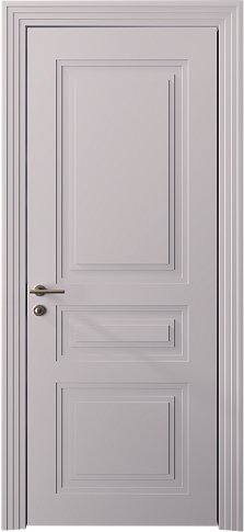 Дверь Imperia-R Neo Classic Scalino Серый Флокс эмаль (RAL 358-71-02) без стекла