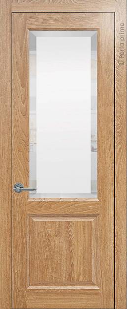 Межкомнатная дверь Dinastia / Династия, Со стеклом (ДО), цвет - Дуб капучино
