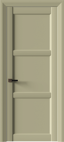 Дверь Milano Neo Classic Decoro / Милано Нео Классик Декоро Серо-оливковая эмаль (RAL 7032) без стекла