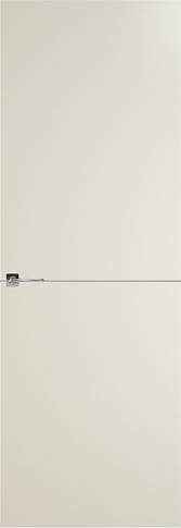 Дверь Tivoli / Тиволи Б-2 Невидимка Жемчужная эмаль (RAL 1013) без стекла