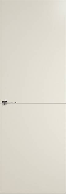 Межкомнатная дверь Tivoli Б-2 Невидимка, Без стекла (ДГ), цвет - Жемчужная эмаль (RAL 1013)