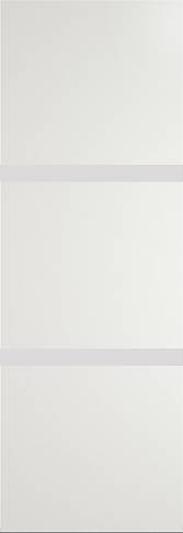 Дверь Tivoli В-4 Invisible Бежевая эмаль (RAL 9010) без стекла