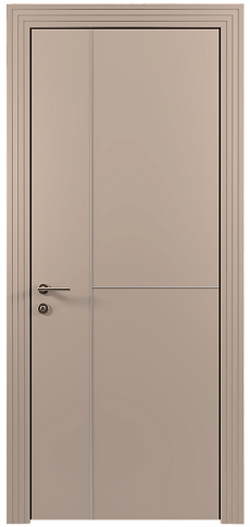 Дверь Tivoli / Тиволи Г-1 Бежевое Ядро Миндаля эмаль (RAL 070-85-05) без стекла