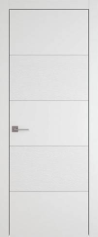 Дверь Tivoli Д-2 Белая эмаль-эмаль по шпону (RAL 9003) без стекла