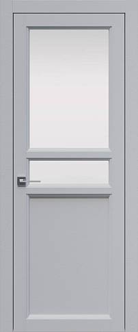 Дверь Sorrento Д2 Лайт Грей ST со стеклом