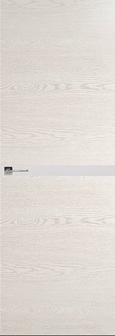 Дверь Tivoli / Тиволи Б-4 Невидимка Белый ясень без стекла