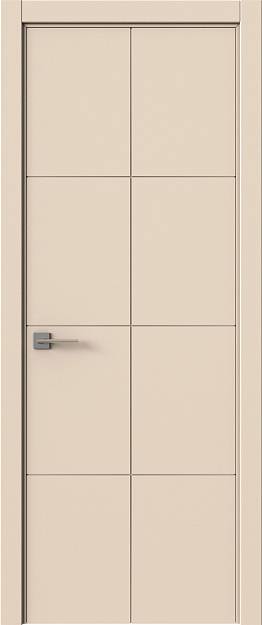 Межкомнатная дверь Tivoli Л-2, цвет - Жемчужная эмаль (RAL 1013), Без стекла (ДГ)