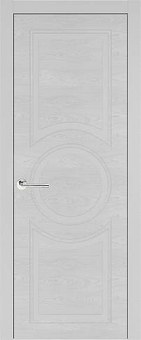 Дверь Ravenna Neo Classic / Равенна Нео Классик Серая эмаль по шпону (RAL 7047) без стекла