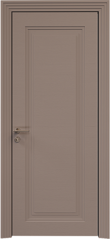 Дверь Domenica Neo Classic Scalino Серая стяжка эмаль по шпону (RAL 060-60-05) без стекла