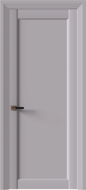 Межкомнатная дверь Domenica Neo Classic Decoro, Без стекла (ДГ), цвет - Серый Флокс эмаль (RAL 358-71-02)