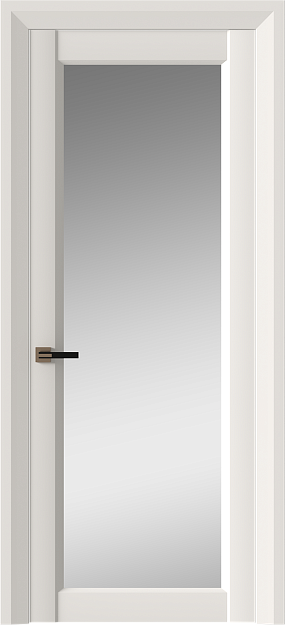 Межкомнатная дверь Domenica Neo Classic Decoro, Со стеклом (ДО), цвет - Белая эмаль (RAL 9003)