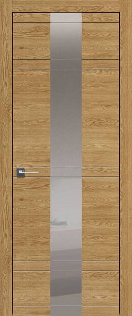 Межкомнатная дверь Tivoli Ж-4, Со стеклом (ДО), цвет - Дуб натуральный