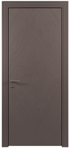 Дверь Tivoli К-1 Серо-Розовый мордовник эмаль по шпону (RAL 020-60-05) без стекла