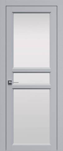 Дверь Sorrento Е2 Лайт Грей ST со стеклом