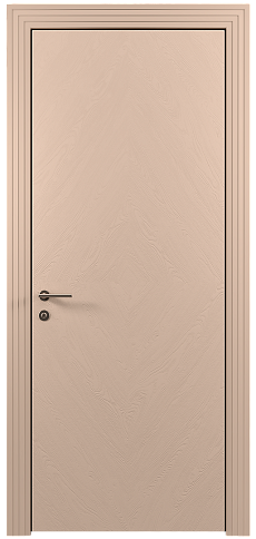 Дверь Tivoli К-1 Серый цемент эмаль по шпону (RAL 060-70-10) без стекла