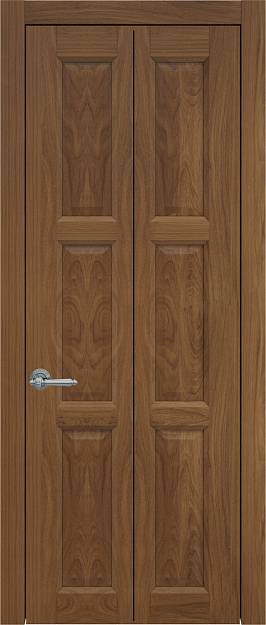 Межкомнатная дверь Milano Porta Classic / Милано Порта Классик Книжка, Без стекла (ДГ), цвет - Итальянский орех