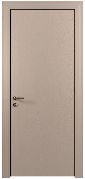 Межкомнатная дверь Tivoli А-1, цвет - Бежевое Ядро Миндаля эмаль по шпону (RAL 070-85-05), Без стекла (ДГ)