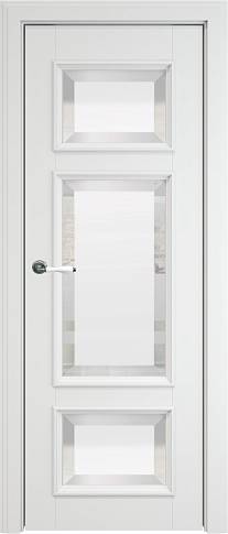 Дверь Siena Porta Classic LUX Бежевая эмаль (RAL 9010) со стеклом