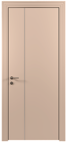 Дверь Tivoli / Тиволи В-1 Серый цемент эмаль (RAL 060-70-10) без стекла