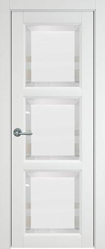 Дверь Milano Porta Classic / Милано Порта Классик Белая ST со стеклом
