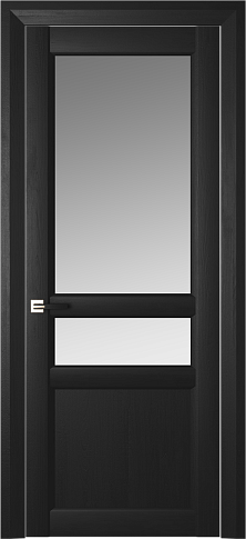 Дверь Imperia-R Neo Classic Decoro Масло чёрное со стеклом