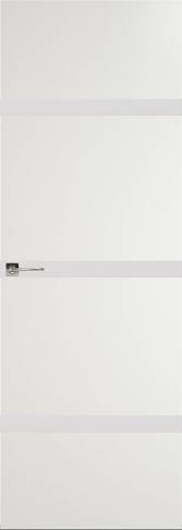 Дверь Tivoli / Тиволи Г-4 Невидимка Бежевая эмаль (RAL 9010) без стекла