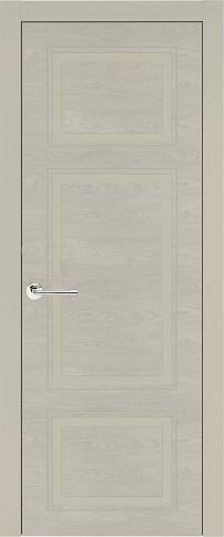 Дверь Siena Neo Classic / Сиена Нео Классик Серо-оливковая эмаль по шпону (RAL 7032) без стекла