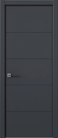 Дверь Tivoli Д-2 Антрацит ST без стекла