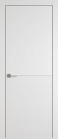 Дверь Tivoli Б-2 Белая эмаль-эмаль по шпону (RAL 9003) без стекла