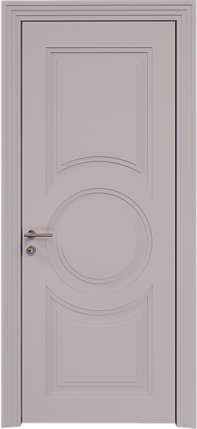 Межкомнатная дверь Ravenna Neo Classic Scalino, цвет - Серый Флокс эмаль по шпону (RAL без номера), Без стекла (ДГ)