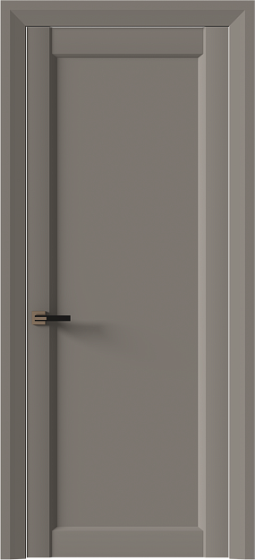 Межкомнатная дверь Domenica Neo Classic Decoro, Без стекла (ДГ), цвет - Серая стяжка эмаль (RAL 060-60-05)
