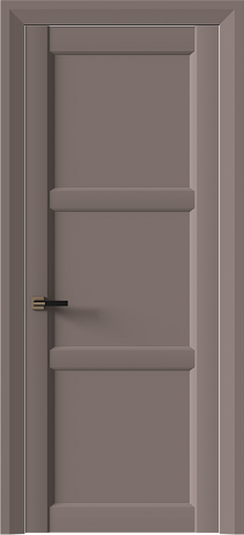 Дверь Milano Neo Classic Decoro Теплый Серый эмаль (RAL 040-60-05) без стекла