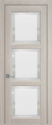 Дверь Milano Porta Classic / Милано Порта Классик Серый дуб со стеклом