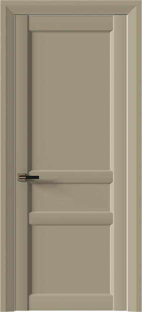 Межкомнатная дверь Imperia-R Neo Classic Decoro, Без стекла (ДГ), цвет - Серое Льняное волокно эмаль (RAL 075-70-10)