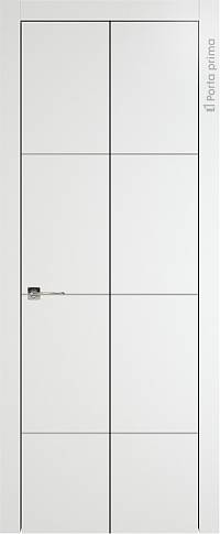Дверь Tivoli / Тиволи Г-2 Книжка Белая эмаль (RAL 9003) без стекла