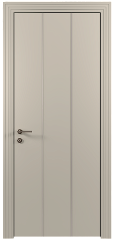 Дверь Tivoli / Тиволи Б-1 Жемчужная эмаль (RAL 1013) без стекла