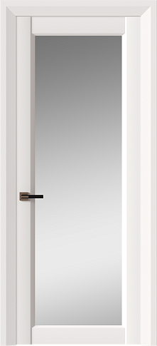 Дверь Domenica Neo Classic Decoro / Доменика Нео Классик Декоро Белая ST со стеклом