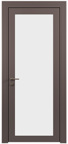 Дверь Tivoli З-1 Серо-Розовый мордовник эмаль (RAL 020-60-05) со стеклом