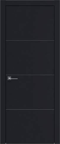 Дверь Tivoli Г-3 Черная эмаль (RAL 9004) без стекла