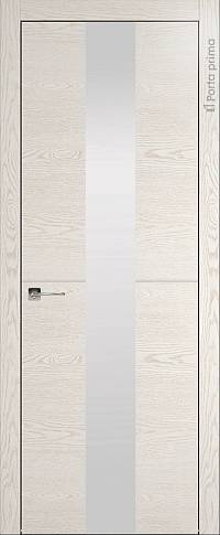 Дверь Tivoli Ж-3 Белый ясень nano-flex со стеклом