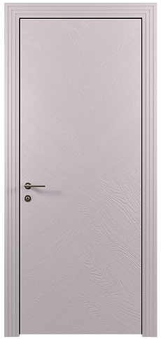 Дверь Tivoli И-1 Серый Флокс эмаль по шпону (RAL 358-71-02) без стекла