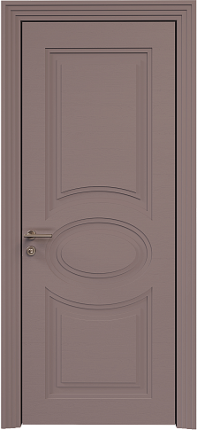 Дверь Florencia Neo Classic Scalino Серо-Розовый мордовник эмаль по шпону (RAL 020-60-05) без стекла