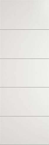 Дверь Tivoli Д-2 Invisible Бежевая эмаль (RAL 9010) без стекла