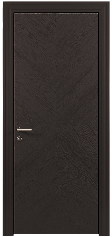 Дверь Tivoli И-1 Теплый Серый эмаль по шпону (RAL 040-60-05) без стекла