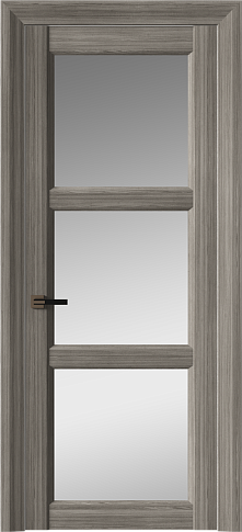 Дверь Milano Neo Classic Decoro / Милано Нео Классик Декоро Орех пепельный со стеклом