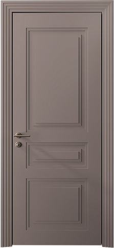 Дверь Imperia-R Neo Classic Scalino Серая стяжка эмаль (RAL 060-60-05) без стекла