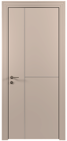 Дверь Tivoli / Тиволи Г-1 Грязный Белый эмаль (RAL 070-90-05) без стекла