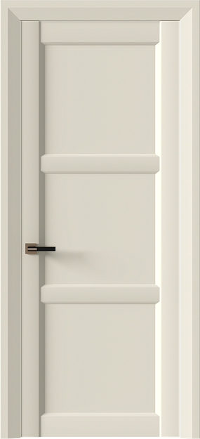 Межкомнатная дверь Milano Neo Classic Decoro, Без стекла (ДГ), цвет - Бежевая эмаль (RAL 9010)