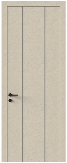 Межкомнатная дверь Tivoli / Тиволи Б-1, Без стекла (ДГ), цвет - Версилк крем